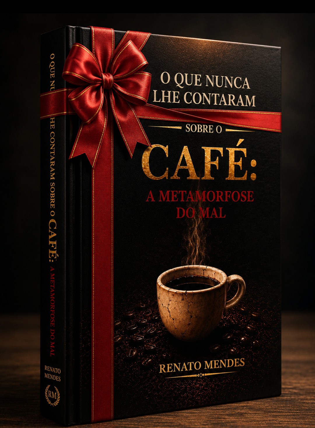 Livro CAFÉ: A Metamorfose do Mal como presente